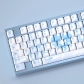 Water Colored Love 104+40 PBT Dye-subbed Keycaps Set for Cherry MX Mechanical Gaming Keyboard